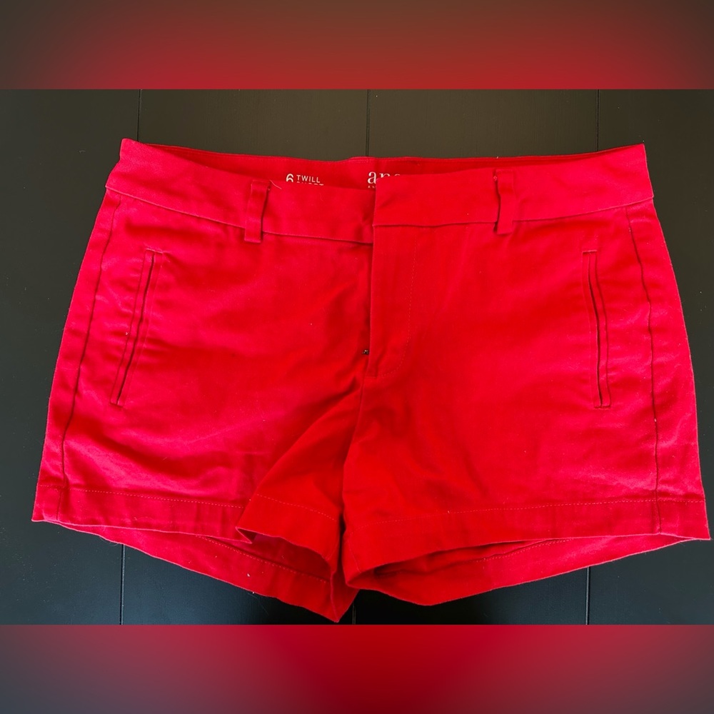 Red shorts